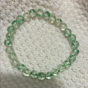 Green Beaded Bracelet